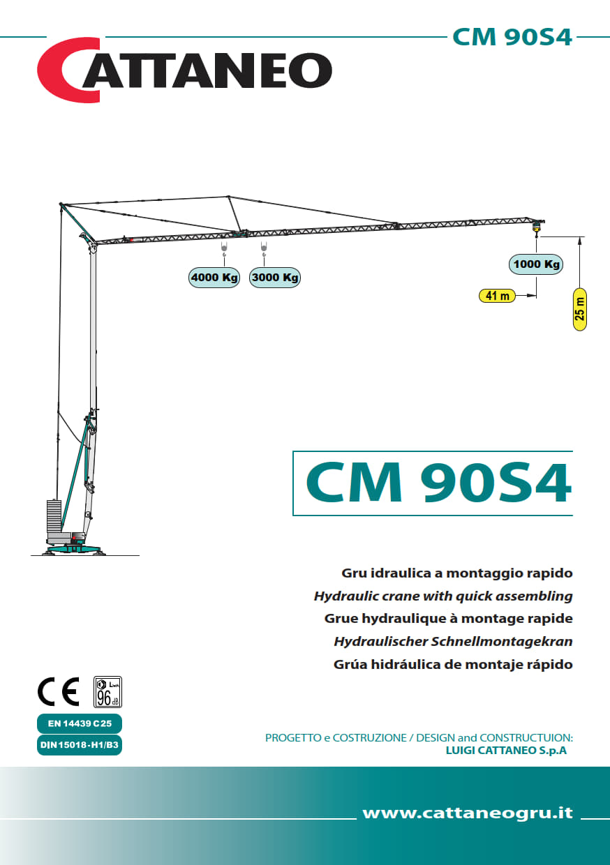Cattaneo CM90S4 nuova serie