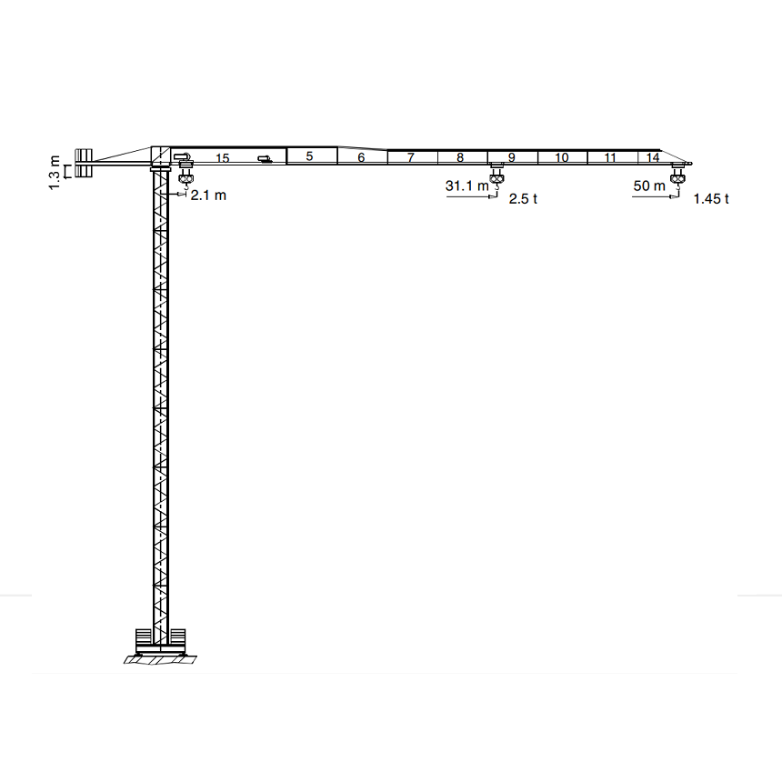 Terex CTT 91- 5 AFC